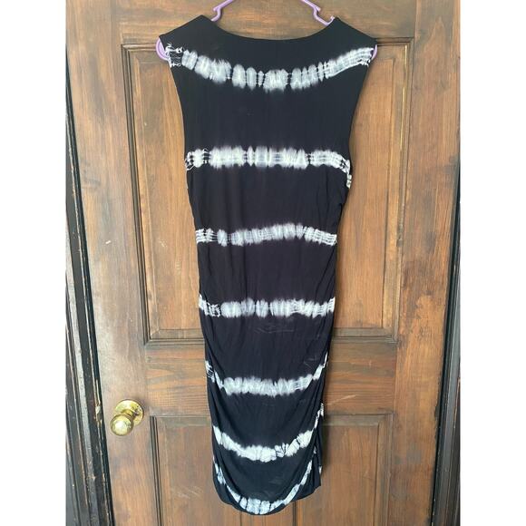 INC International Concepts Petite Large Black White Dress Sleeveless - Picture 5 of 6